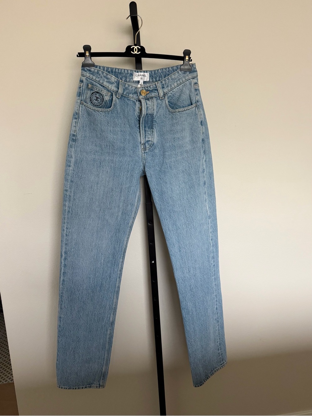 CHANEL 26k Denim Jeans size 36 - Picture 4 of 8